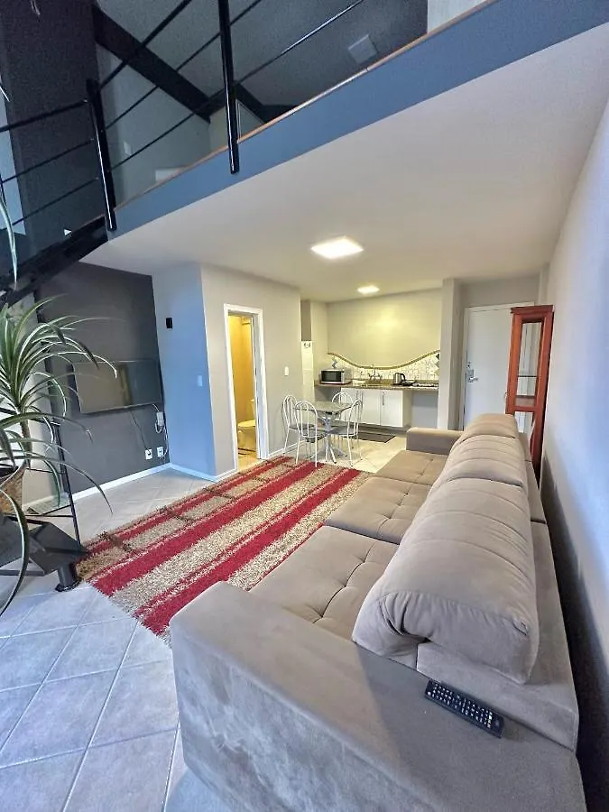 הוילה Jaraguá do Sul Saint Sebastian Flat 716 - Com Hidro! Ate 3 Pessoas, Duplex, No Centro