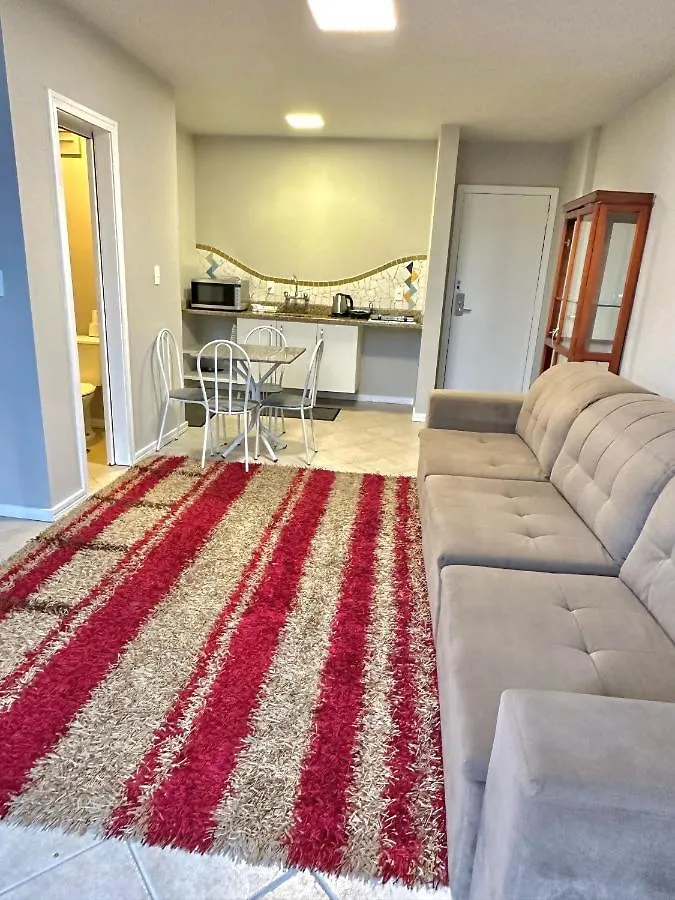 הוילה Jaraguá do Sul Saint Sebastian Flat 716 - Com Hidro! Ate 3 Pessoas, Duplex, No Centro בית נופש